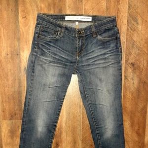 Charlotte Russe Jeans Womens 6 Blue Denim Low Rise Skinny Classic Dark Wash